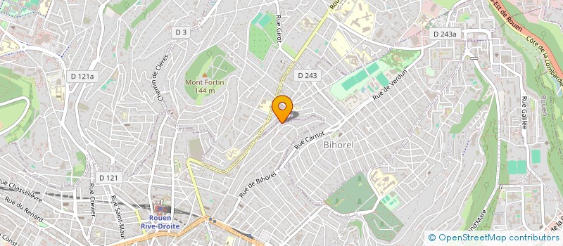 localisation de l'entreprise MONSIEUR JEAN-CHRISTOPHE RAULT  ROUEN