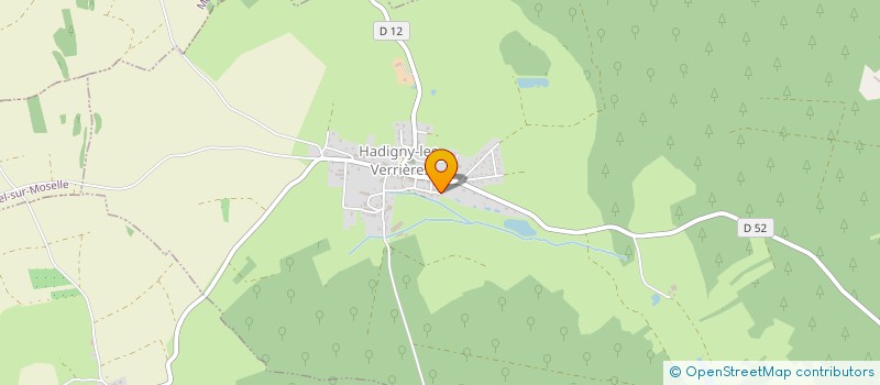 localisation de l'entreprise MONSIEUR JEAN-CHRISTOPHE REMY à HADIGNY-LES-VERRIERES