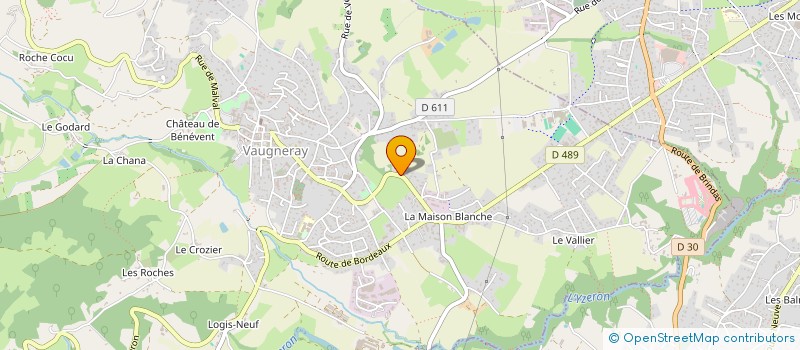 localisation de l'entreprise MONSIEUR JEAN-CHRISTOPHE REY  VAUGNERAY