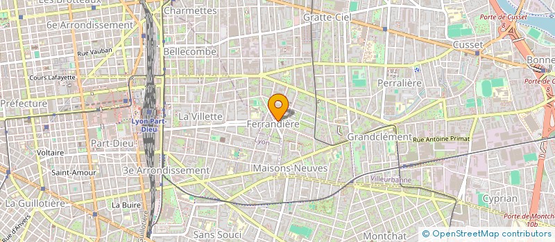 localisation de l'entreprise MONSIEUR JEAN-CHRISTOPHE REYMONDON  VILLEURBANNE