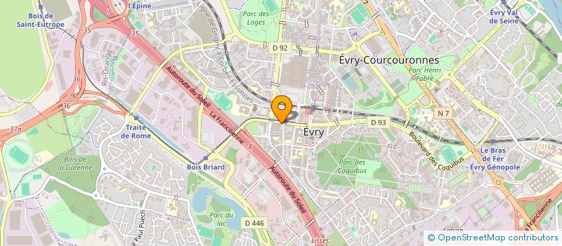 localisation de l'entreprise MONSIEUR JEAN CHRISTOPHE REZAC à EVRY-COURCOURONNES