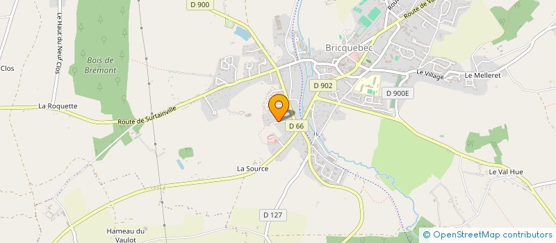 localisation de l'entreprise MONSIEUR JEAN-CHRISTOPHE RIVET  BRICQUEBEC-EN-COTENTIN