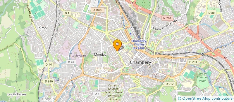 localisation de l'entreprise MONSIEUR JEAN-CHRISTOPHE ROBAK  CHAMBERY