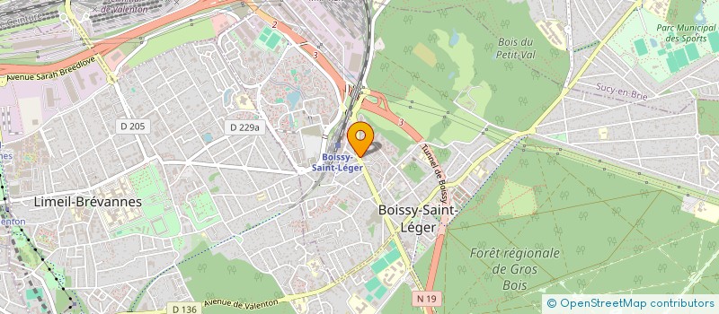 localisation de l'entreprise MONSIEUR JEAN-CHRISTOPHE RODRIGUES à BOISSY-SAINT-LEGER