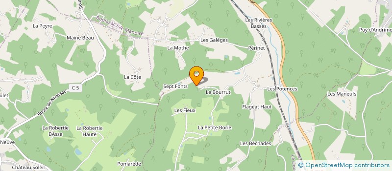 localisation de l'entreprise MONSIEUR JEAN CHRISTOPHE ROQUECAVE  BOULAZAC ISLE MANOIRE