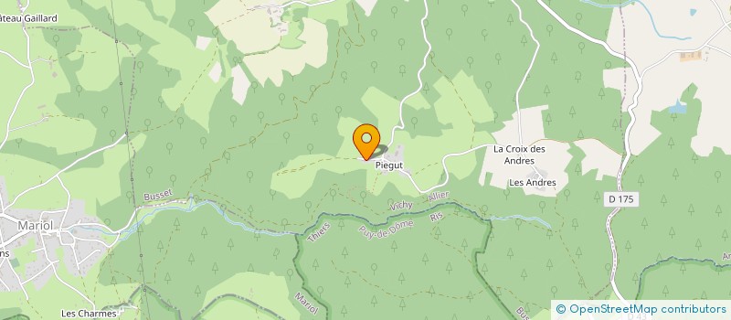 localisation de l'entreprise MONSIEUR JEAN-CHRISTOPHE ROUSSELET  BUSSET