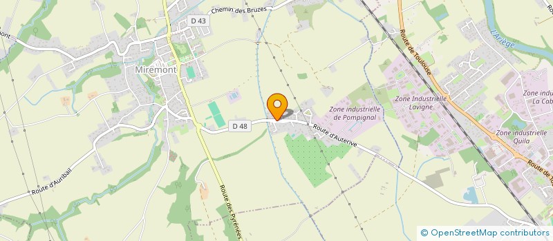 localisation de l'entreprise MONSIEUR JEAN-CHRISTOPHE ROUZOUL  MIREMONT