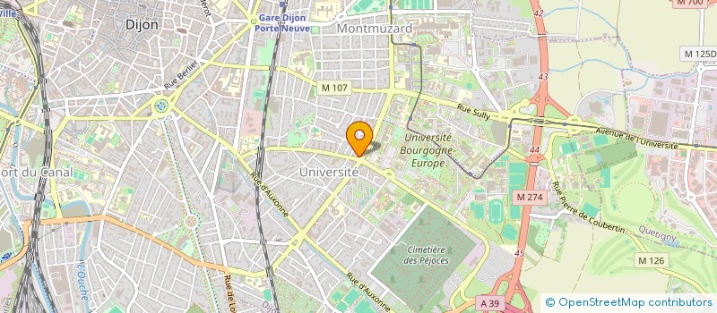 localisation de l'entreprise MONSIEUR JEAN-CHRISTOPHE SADON à DIJON