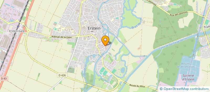 localisation de l'entreprise MONSIEUR JEAN-CHRISTOPHE SALING  ERSTEIN