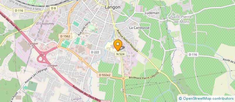 localisation de l'entreprise MONSIEUR JEAN-CHRISTOPHE SANANES  LANGON
