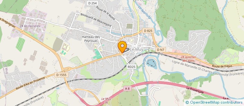 localisation de l'entreprise MONSIEUR JEAN-CHRISTOPHE SIMON  LE MUY