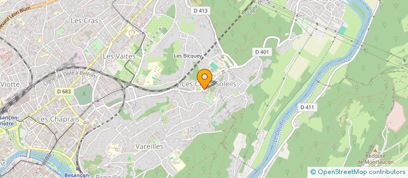 localisation de l'entreprise MONSIEUR JEAN-CHRISTOPHE TAINTURIER  BESANCON