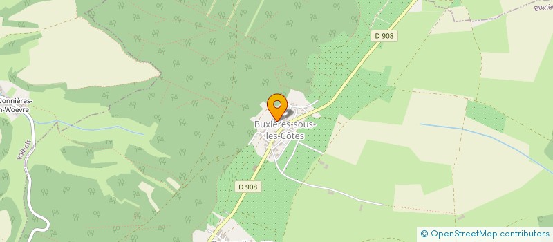 localisation de l'entreprise MONSIEUR JEAN CHRISTOPHE TAPIN  BUXIERES-SOUS-LES-COTES