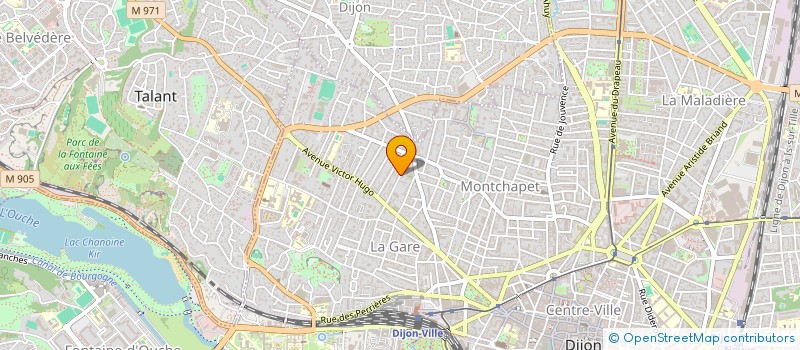 localisation de l'entreprise MONSIEUR JEAN-CHRISTOPHE TARDIVON à DIJON
