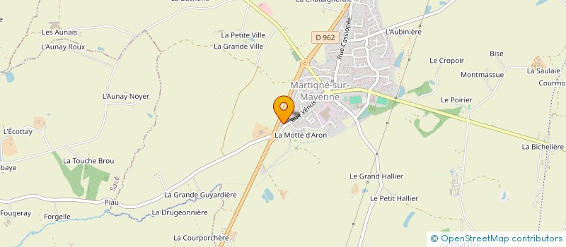 localisation de l'entreprise MONSIEUR JEAN-CHRISTOPHE TASSIOT  MARTIGNE-SUR-MAYENNE