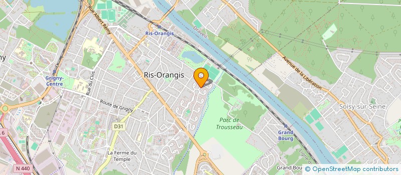 localisation de l'entreprise MONSIEUR JEAN-CHRISTOPHE TENEBRE à RIS-ORANGIS