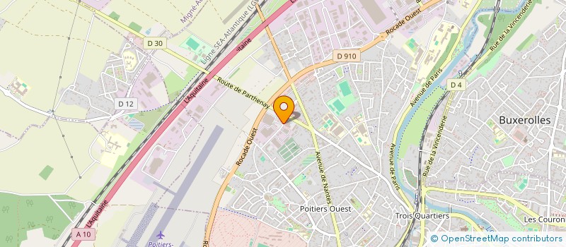 localisation de l'entreprise MONSIEUR JEAN-CHRISTOPHE TEXIER  POITIERS