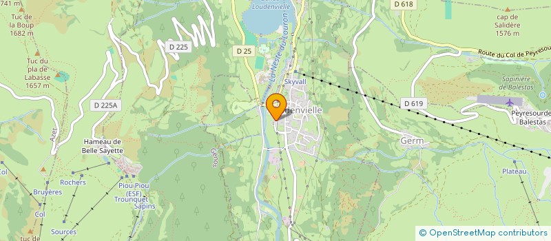 localisation de l'entreprise MONSIEUR JEAN-CHRISTOPHE TILHAC  LOUDENVIELLE