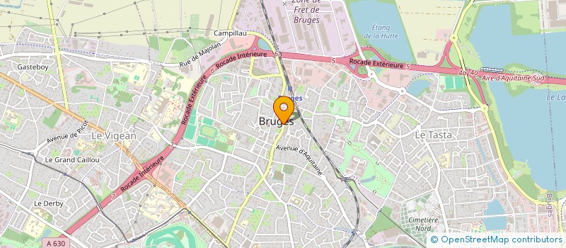 localisation de l'entreprise MONSIEUR JEAN-CHRISTOPHE TOURON  BRUGES