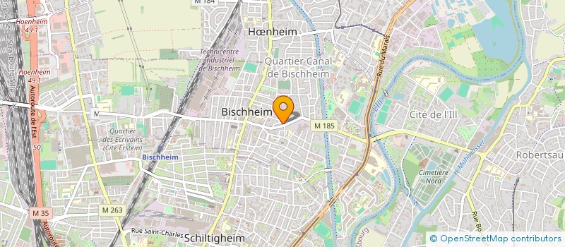 localisation de l'entreprise MONSIEUR JEAN-CHRISTOPHE TRUNK  BISCHHEIM