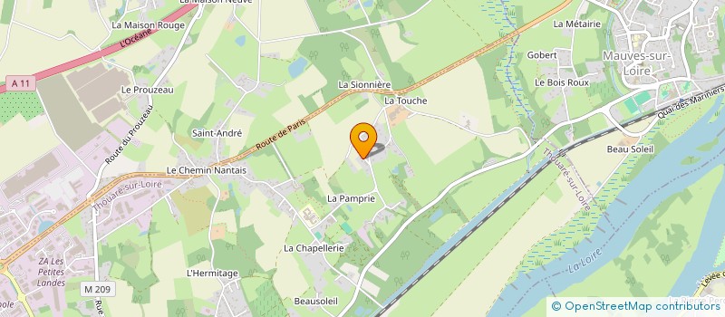 localisation de l'entreprise MONSIEUR JEAN-CHRISTOPHE VARIN  THOUARE-SUR-LOIRE