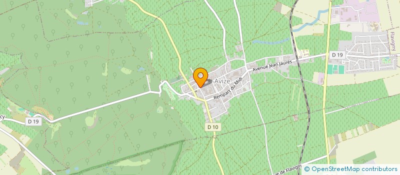 localisation de l'entreprise MONSIEUR JEAN-CHRISTOPHE VASSAL  AVIZE