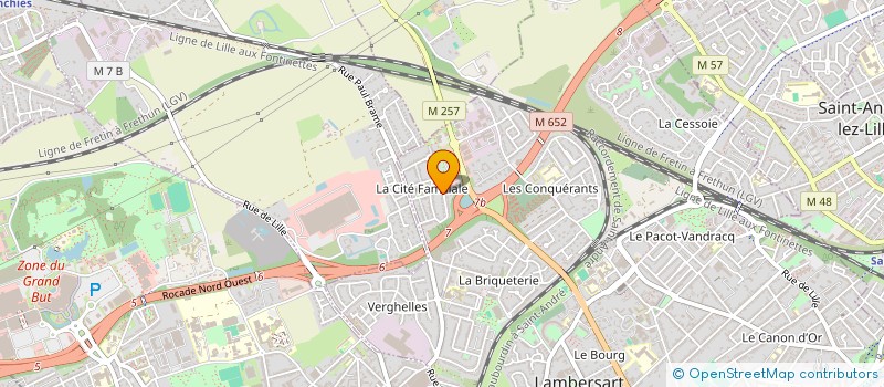 localisation de l'entreprise MONSIEUR JEAN-CHRISTOPHE VERBEKE à LAMBERSART