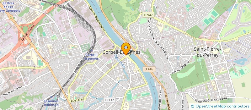 localisation de l'entreprise MONSIEUR JEAN CHRISTOPHE VERDIER à CORBEIL-ESSONNES