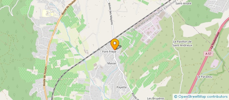 localisation de l'entreprise MONSIEUR JEAN CHRISTOPHE VEREECKEN  LE LUC