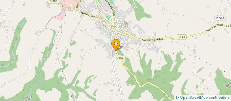 localisation de l'entreprise MONSIEUR JEAN-CHRISTOPHE VIDAL  REQUISTA