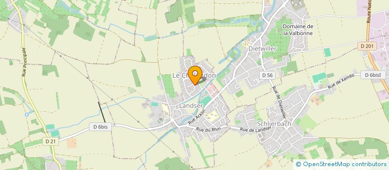 localisation de l'entreprise MONSIEUR JEAN-CHRISTOPHE VIEILLEDENT  LANDSER