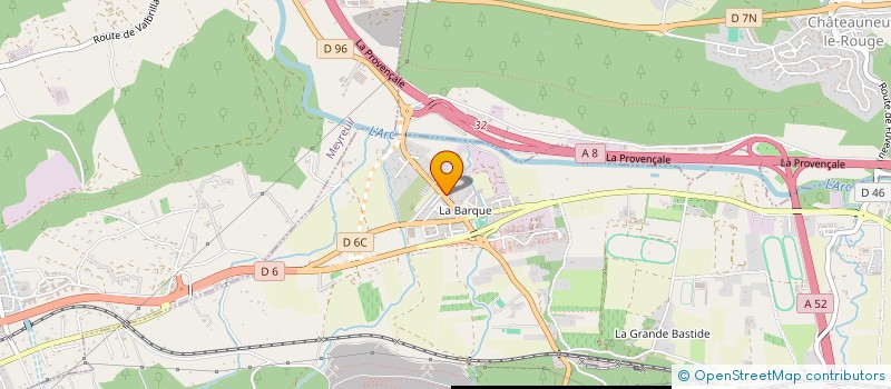 localisation de l'entreprise MONSIEUR JEAN-CHRISTOPHE VIGREUX  FUVEAU