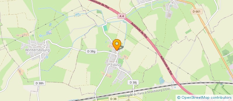 localisation de l'entreprise MONSIEUR JEAN CHRISTOPHE WILL  ZILLING