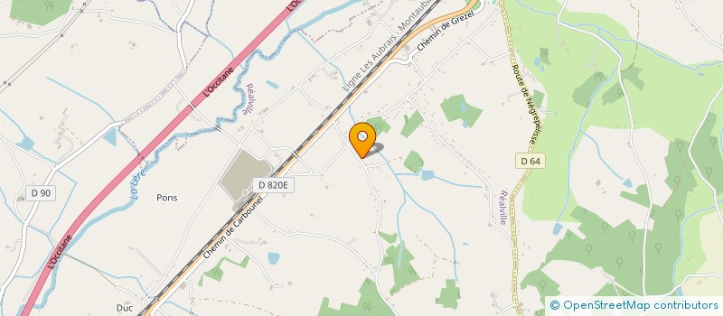 localisation de l'entreprise MONSIEUR JEAN CHRISTOPHEL  REALVILLE