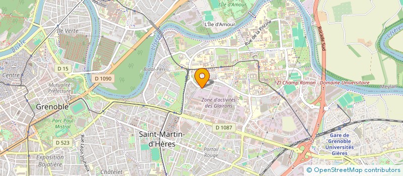 localisation de l'entreprise MONSIEUR JEAN CIALDELLA  SAINT-MARTIN-D'HERES