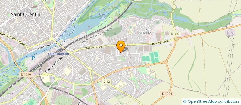 localisation de l'entreprise MONSIEUR JEAN CICCIARELLO à SAINT-QUENTIN
