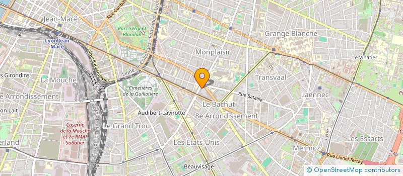 localisation de l'entreprise MONSIEUR JEAN CINQUINO  LYON