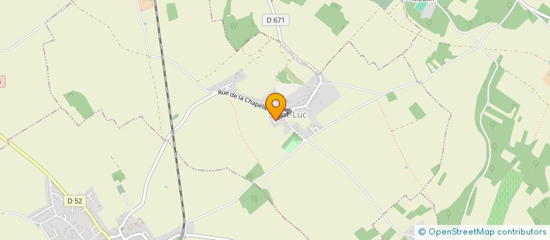 localisation de l'entreprise MONSIEUR JEAN CINTRAT  SAINT-LUC