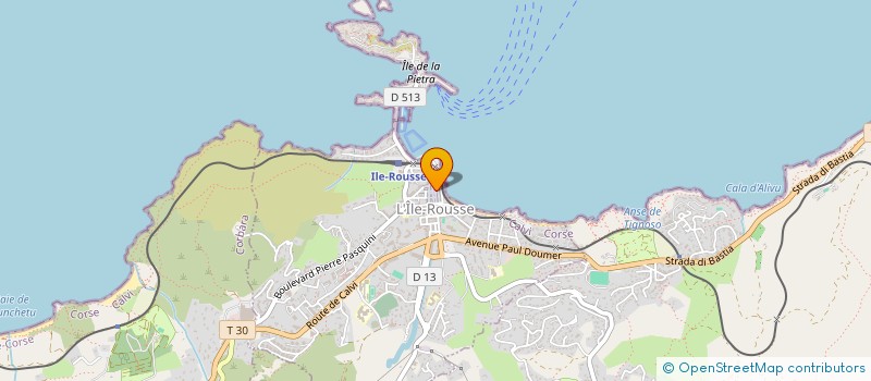 localisation de l'entreprise MONSIEUR JEAN CIOSI à L'ILE ROUSSE