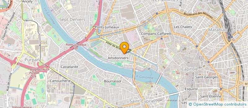 localisation de l'entreprise MONSIEUR JEAN CISTERNE à TOULOUSE