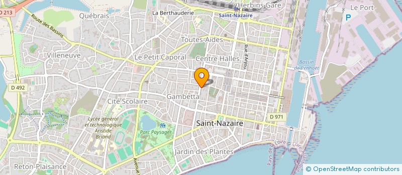 localisation de l'entreprise MONSIEUR JEAN CITOLEUX  SAINT-NAZAIRE