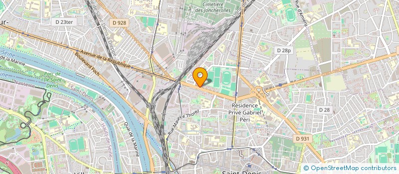 localisation de l'entreprise MONSIEUR JEAN CIVIL  SAINT-DENIS