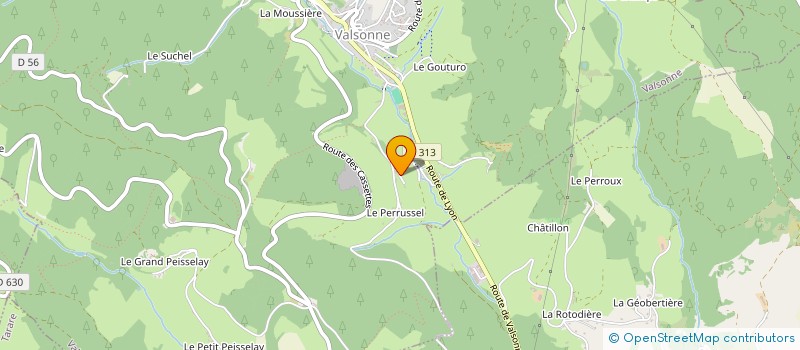 localisation de l'entreprise MONSIEUR JEAN CIVITALI à VALSONNE