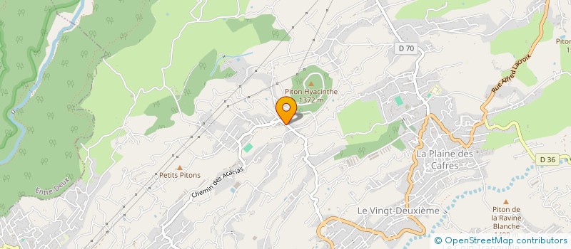 localisation de l'entreprise MONSIEUR JEAN CLAIN  LE TAMPON