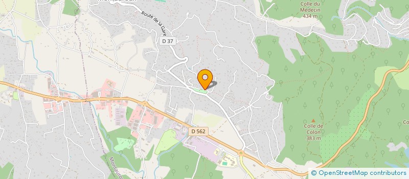 localisation de l'entreprise MONSIEUR JEAN CLAIN à MONTAUROUX