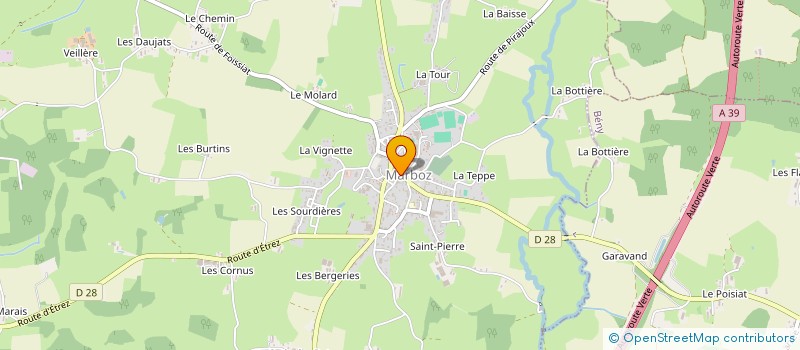 localisation de l'entreprise MONSIEUR JEAN CLAIR à MARBOZ