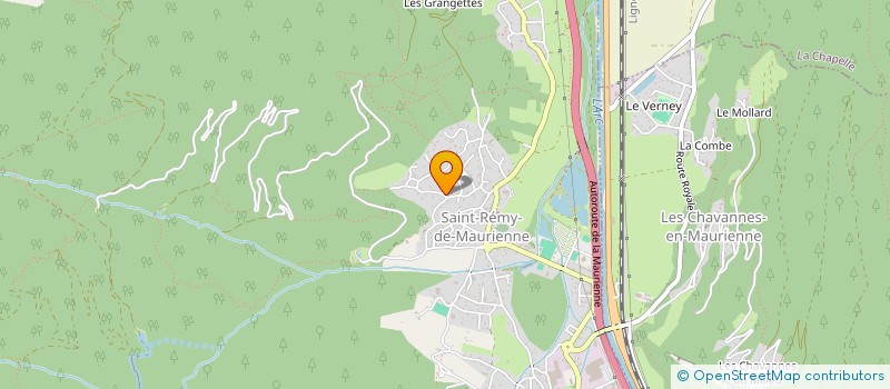 localisation de l'entreprise MONSIEUR JEAN CLAPPIER à SAINT-REMY-DE-MAURIENNE
