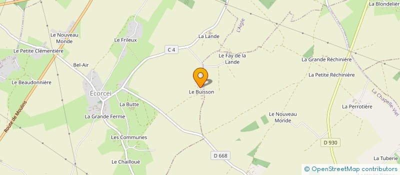 localisation de l'entreprise MONSIEUR JEAN CLARYS à BEAUFAI