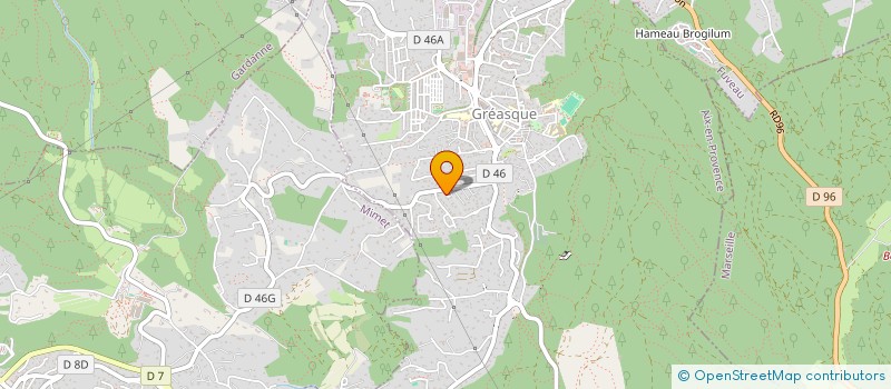 localisation de l'entreprise MONSIEUR JEAN CLAUDE ABDOU  GREASQUE