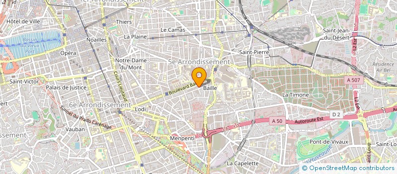 localisation de l'entreprise MONSIEUR JEAN-CLAUDE ABEDDOU à MARSEILLE